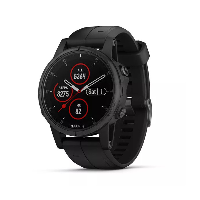  Garmin fēnix 5s, Premium and Rugged Smaller-Sized Multisport  GPS Smartwatch, Silver/Black : Electronics