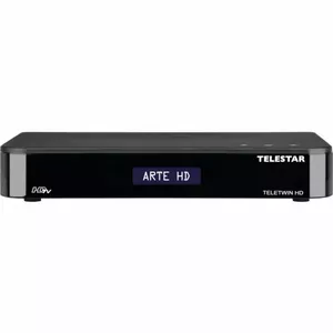 Telestar HD 7i twin Sat Receiver HDTV Twin schwarz Satelīts Full HD Melns