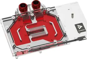 Water block Barrow LRC 2.0 for RTX 4090 Founders Edition — Acrylic top, RGB, Black