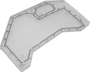 Barrow Distroplate MOD-5 ARGB Acrylic — Distribution Plate for Custom Water Cooling (JSBM5-SDB)