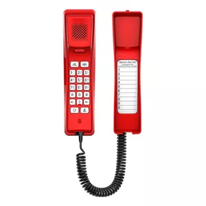 IP telefons Fanvil H2U-R Sarkans 2 līnijas