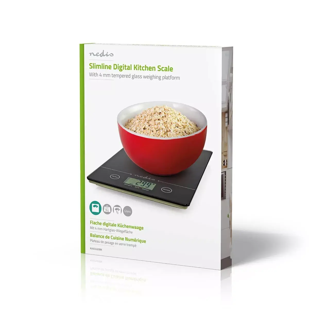 Nedis KASC620BK Electronic Kitchen Scale Photo 10