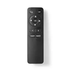 Nedis TVMTRC5800BK Remote Control with Press Buttons and RF 2.4 GHz Connectivity in Black