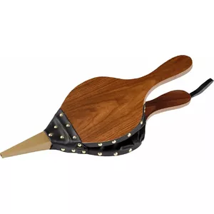 Starter bellows Master Grill & Party MG121 sklejka 42 cm — ręczny miech do rozpalania grilla