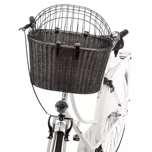 Cieta mājdzīvnieku nēsājamā soma Trixie 13107 Velosipēda nēsājamā soma suņiem 440x410x340 mm