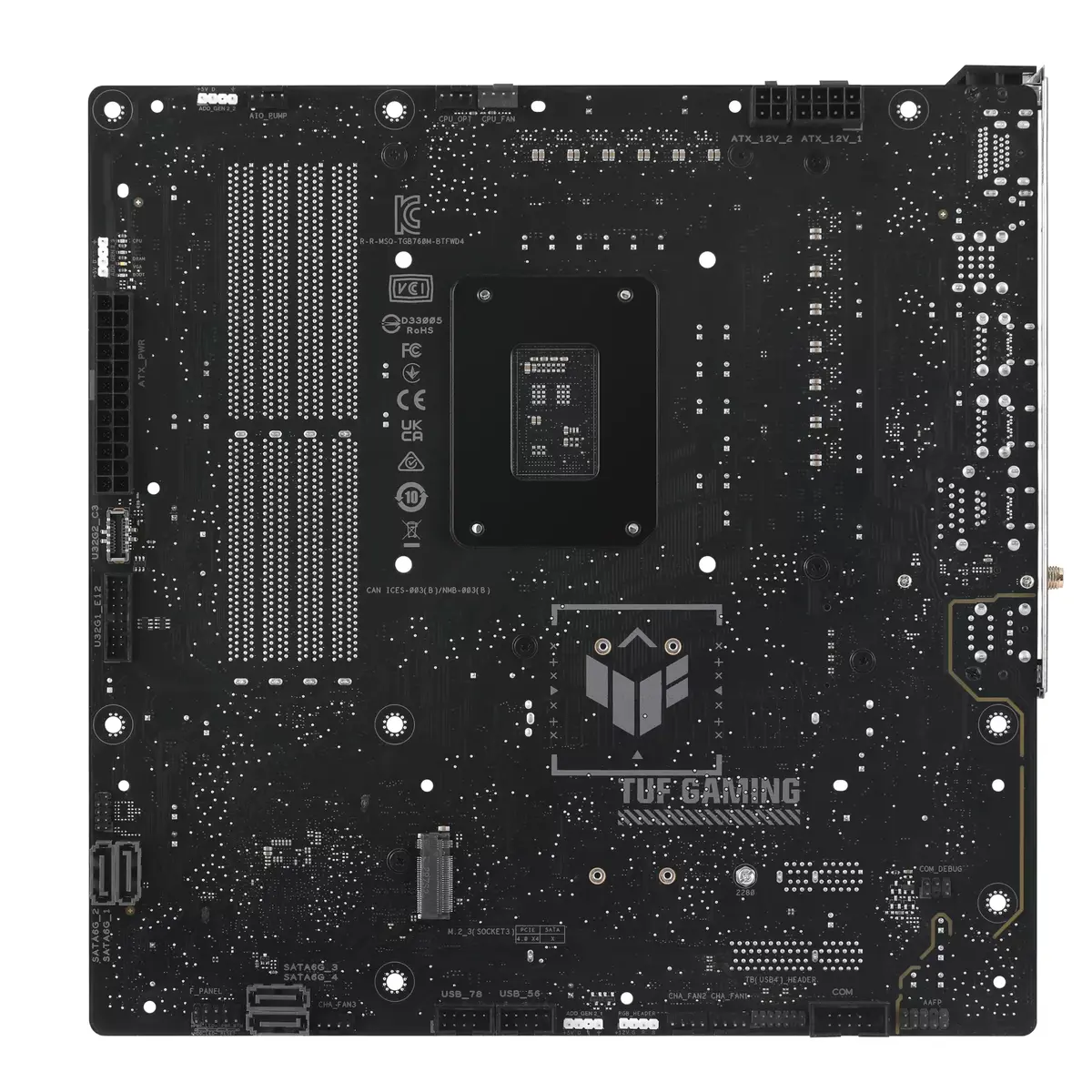Motherboard ASUS TUF GAMING B760M-BTF WIFI D4, 90MB1E50-M0EAY0 Photo 2