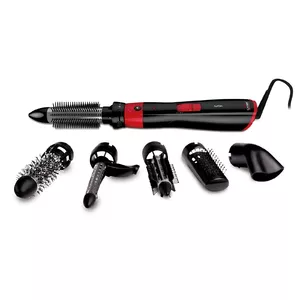 Multistyler ga.ma GH0101 — 1200 W, 3 heating levels, Black/Red, 230 mm, 258 g