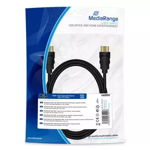HDMI Cable MediaRange MRCS210 2m HDMI Type A Male Gold Plated