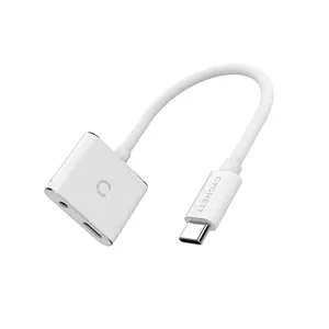 Cygnett CY2866PCCPD аудио кабель 0,13 m 3,5 мм USB Type-C Белый