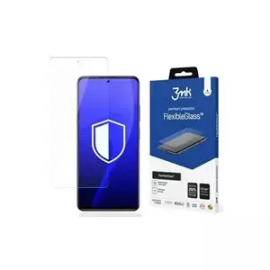 Защитное стекло 3MK FlexibleGlass для Redmi A2 / A2+, 1 шт., гибкое закалённое покрытие