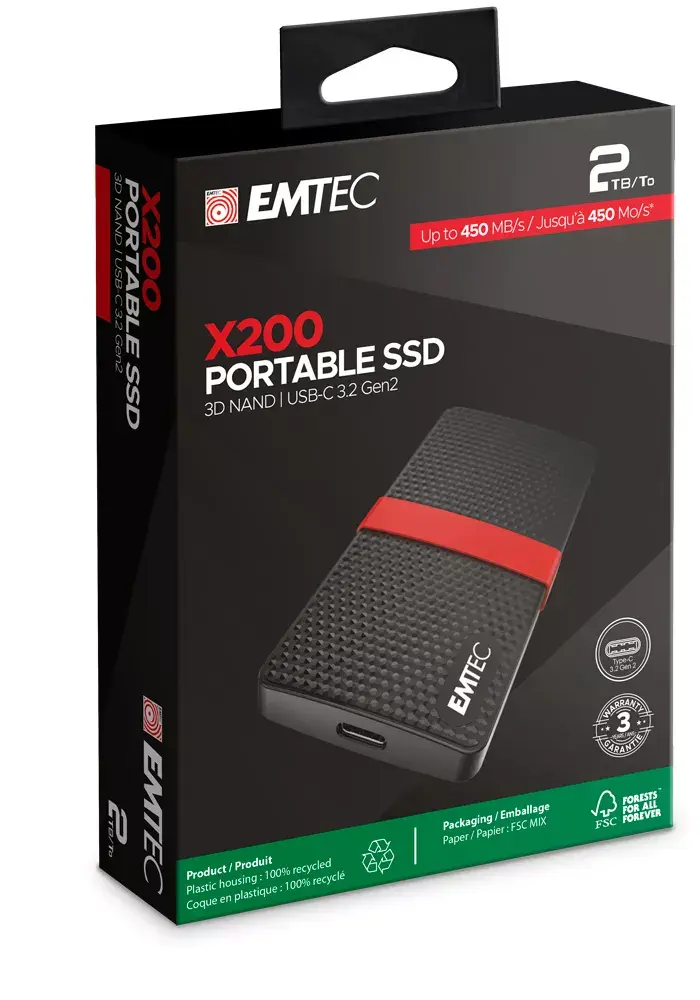 SSD Emtec 2TB X200 Photo 6