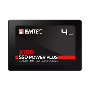 SSD disk Emtec X150 4 TB 2.5" SATA III 3D NAND model ECSSD4TX150