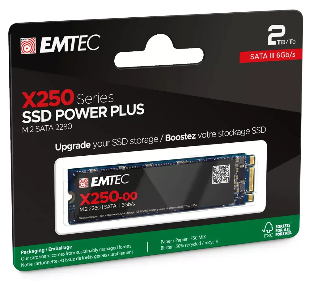 SSD Emtec X250 2 TB ECSSD2TX250 Photo 3