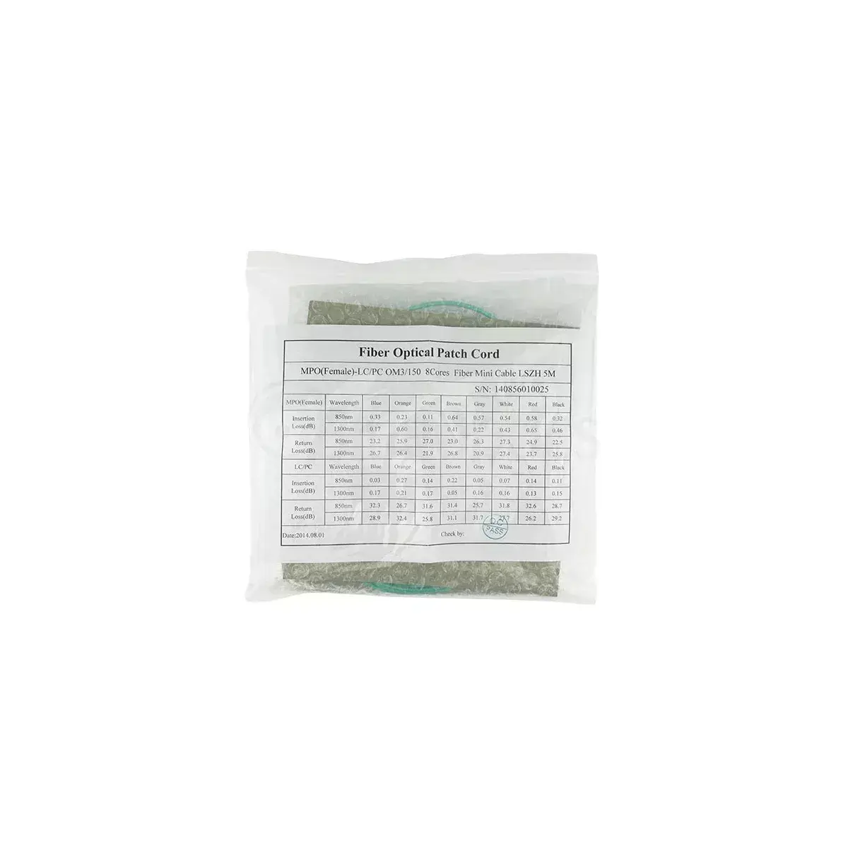 Оптический кабель BlueOptics CBL-0170-BO 10 м OM3 Photo 9