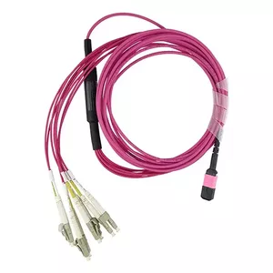 MPO-4xLC Multimode OM4 Patch Cable BlueOptics Alcatel-Nokia 3HE13896AA-5 5m LC/APC