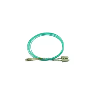 Оптоволоконный кабель BlueOptics CAB-OM3-SC-LC-2M-BO Аква 2м OM3 LC SC