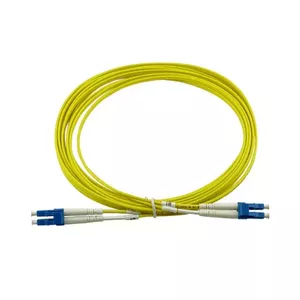 BlueOptics InfiniBand Fibre Optic Cable 5m LC Male-Male Yellow