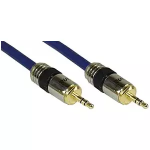 Audio cable Kindermann PRO K-99956P, 3.5mm mini plug male–male, 15 m