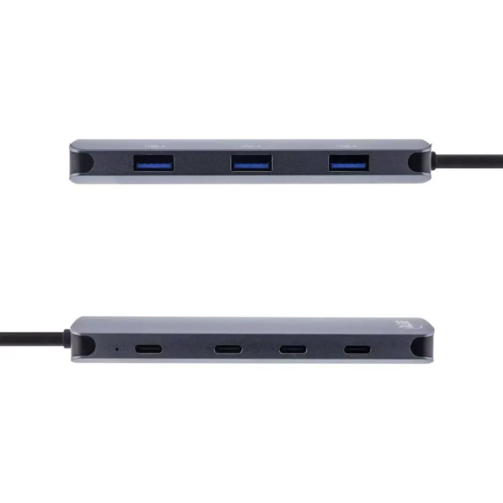 InLine USB 3.2 Gen.2 Hub 4x USB-C 3x USB-A Photo 3