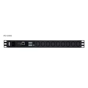 Базовый измеряемый PDU ATEN PE1209G 1U 9 AC выходов черный