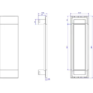 Сетевой фильтр Bachmann COVER black ALU 915.028 — 4 розетки