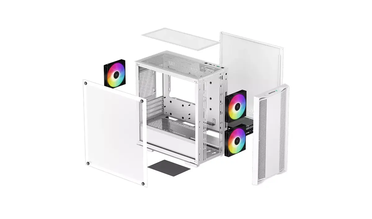 DeepCool CC360 WH ARGB Mini Tower корпус Photo 12