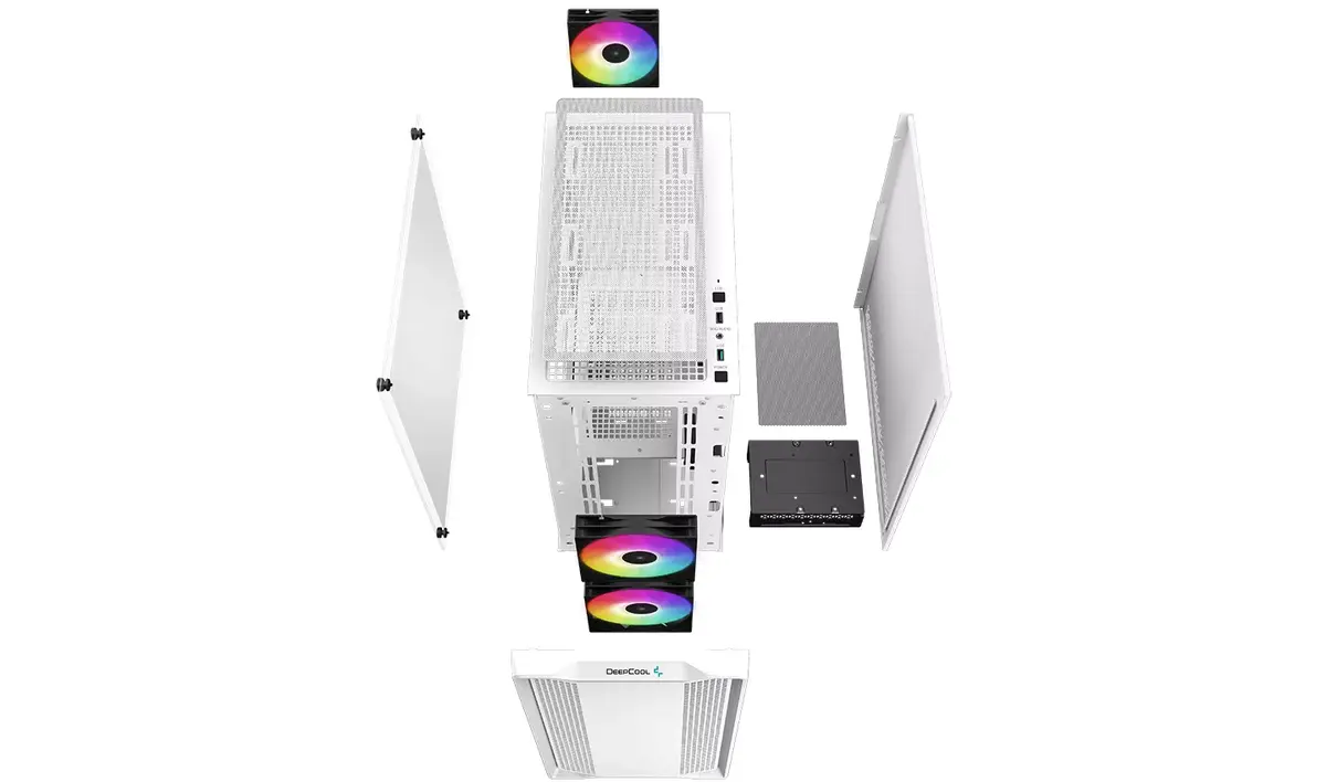 DeepCool CC360 WH ARGB Mini Tower корпус Photo 13