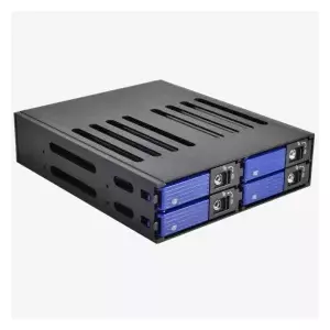 Uzglabāšanas serveris Fantec MR-SA1041 Melns Zils