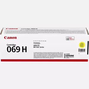 Тонер Canon CRG-069H Желтый 5000 страниц