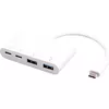 USB Hub eSTUFF USB-C to 2 x USB 3.0 & 2 x USB-C 3.1 Photo 2