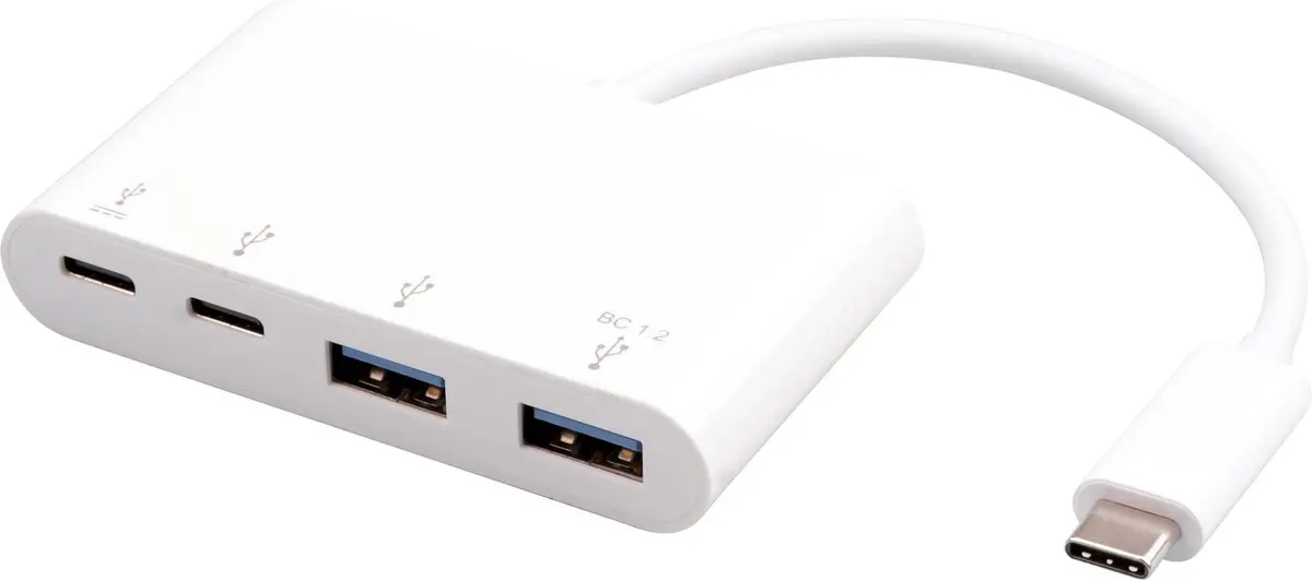 USB-концентратор eSTUFF с 4 портами и USB Power Delivery Photo 2