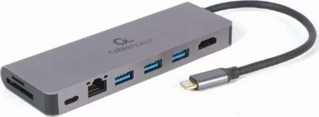 GEMBIRD A-CM-COMBO5-05 USB 3.2 Gen 1 Type-C хаб Photo 6
