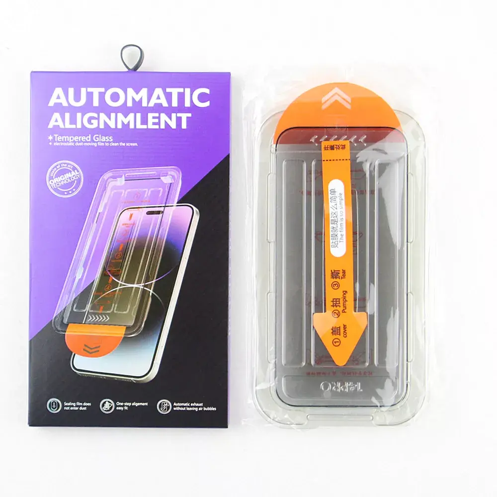 RoGer Easy Tool 9D Tempered Glass for iPhone 14 Pro Max Photo 4