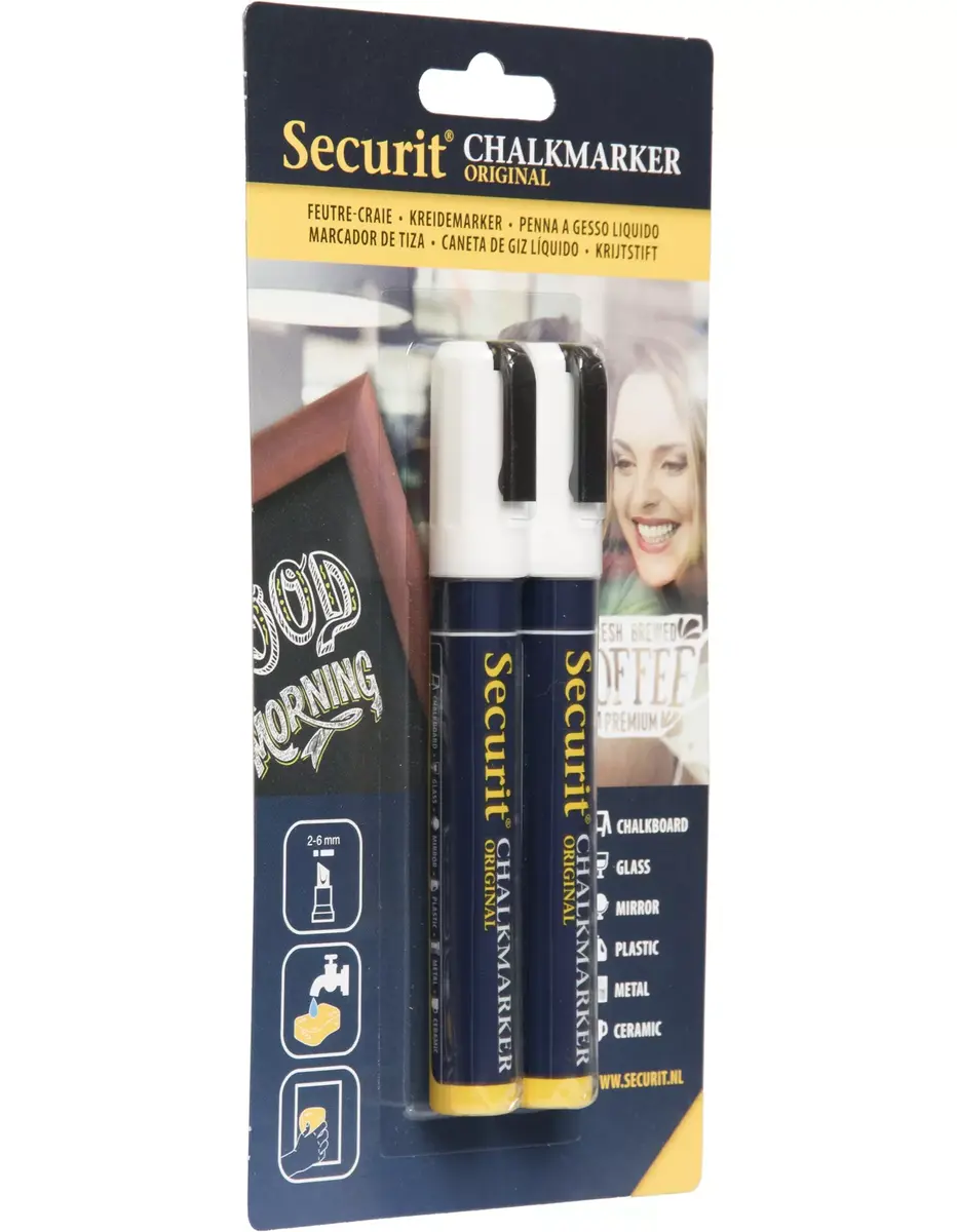 Marķieris Securit BL-SMA510-WT, 2 gab. Photo 2
