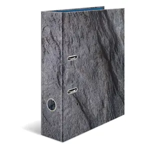 HERMA Stone ring binder A4 Grey Q-ring Storage 285x70x315mm