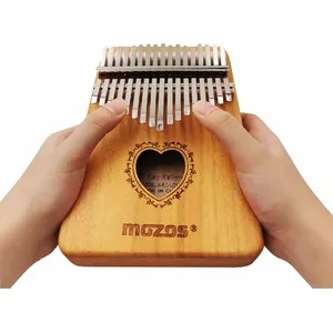 Kalimba Mozos KAL-LOVE 17-key African thumb piano, wooden body, portable