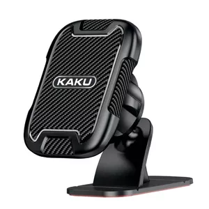 Car adhesive magnetic mount iKaku KSC-426B — universal 360° rotation, black