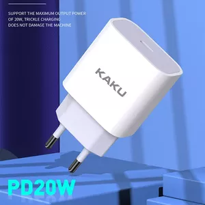 iKAKU KSC-500 HELI 20W QC3.0 PD Type-C типа быстрое сетевое зарядное устройство Белый