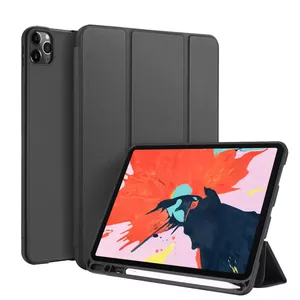 iKaku Eko-ādas Moderns &amp; Plāns Planšetdatora maks ar miega vāku priekš Apple iPad Pro 11'' (2018 / 2020) Melns