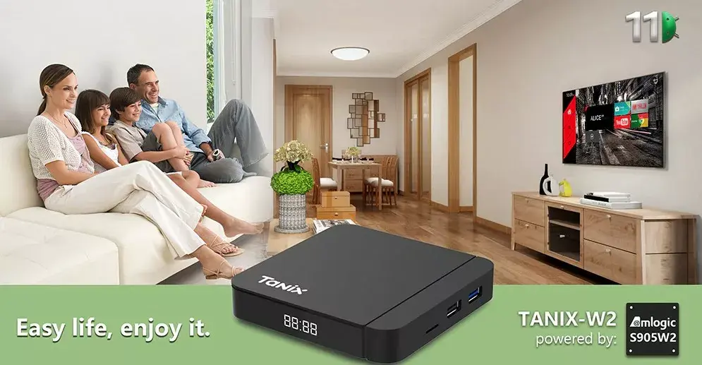 Android TV Box Tanix W2 S905W2 — 2 ГБ/16 ГБ Photo 8