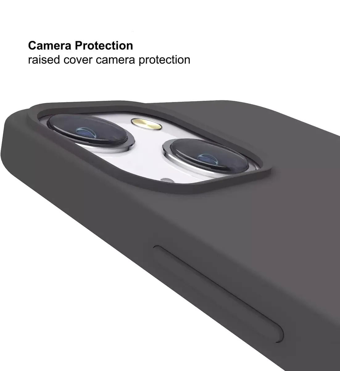 Riff Silicone Case for iPhone 13 Pro, Grey Photo 4