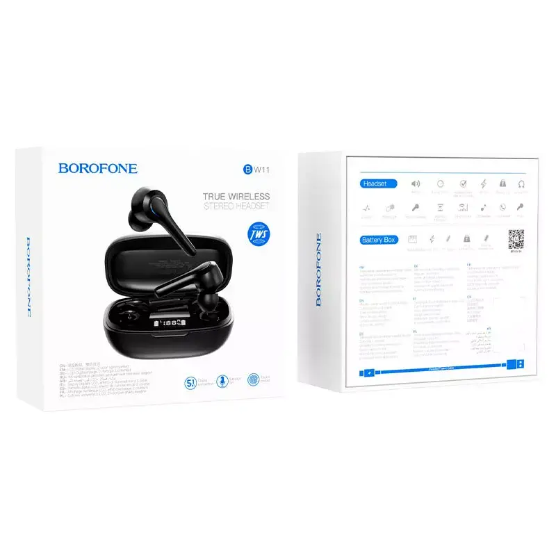 Наушники Borofone BW11 TWS 5.1 BT Photo 4