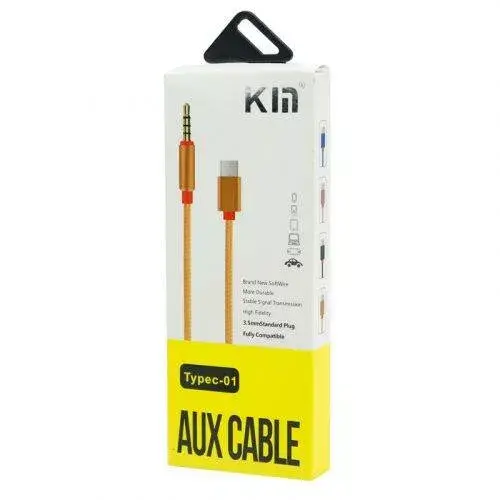 Аудиокабель KIN KY-126 3,5 мм → USB‑C Photo 2
