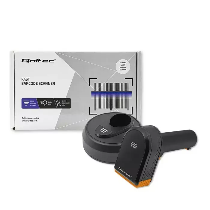 QOLTEC 50878 wireless 1D/2D barcode reader Photo 2