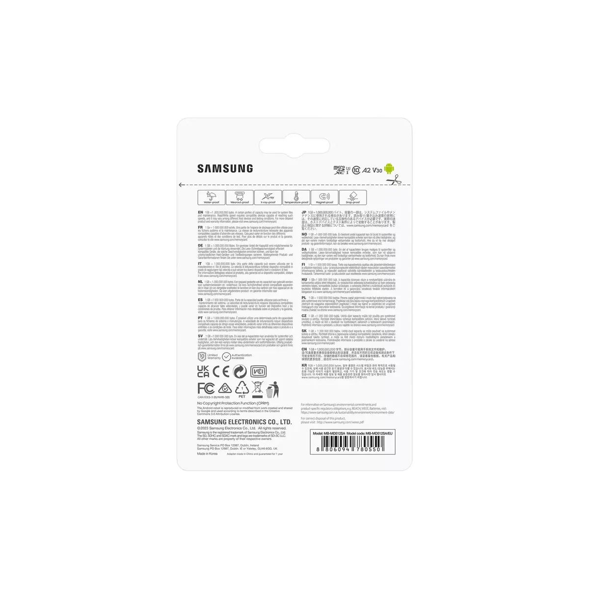 Флеш-карта Samsung 512ГБ MB-MD512SA/EU Photo 9