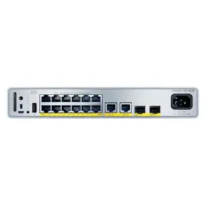 Управляемый сетевой коммутатор Cisco C9200CX-12P-2X2G-A Gigabit Ethernet PoE 14 портов