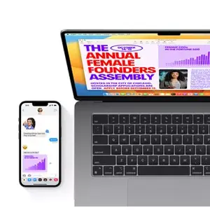 Mac + iPhone.