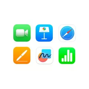 Powerful apps built in.