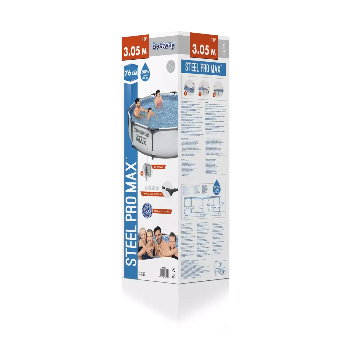 Framed pool Bestway Steel Pro 3.05 m x 76 cm Photo 8