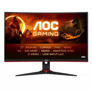 AOC G2 C27G2E/BK монитор для ПК 68,6 cm (27") 1920 x 1080 пикселей Full HD Черный, Красный